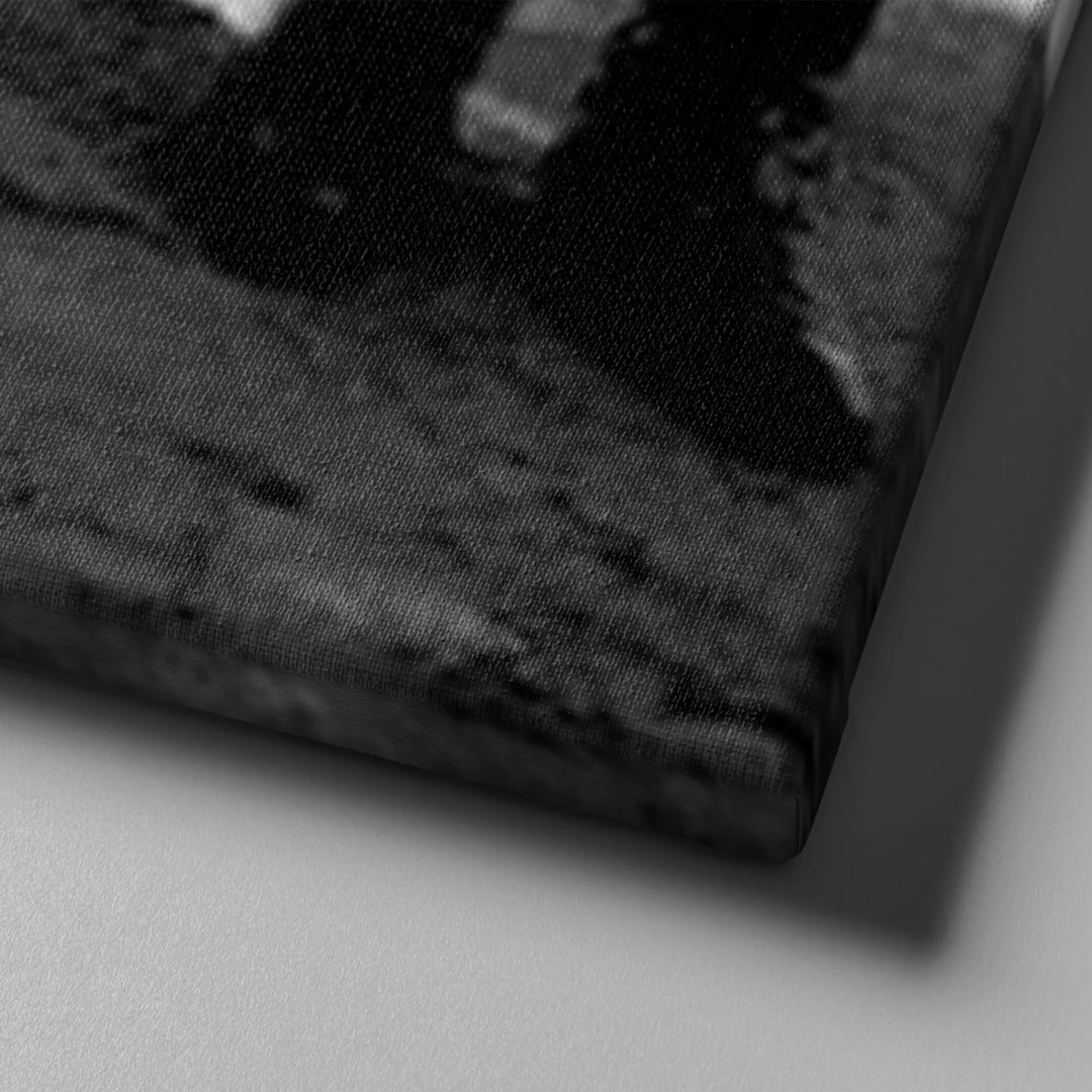 Halkı Selamlarken Atatürk Kanvas Tablo